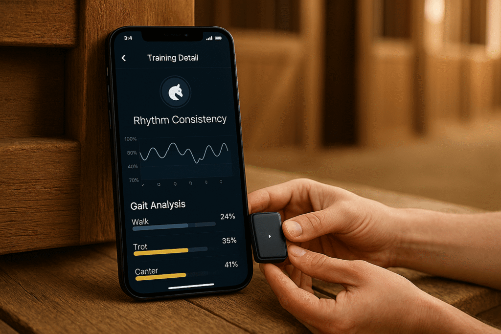 Infographic roadmap of the 30-day EquiTempo protocol: Baseline, Digital Metronome, and Rhythm Mastery.
