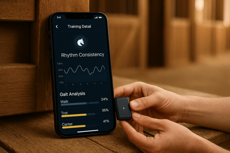 Infographic roadmap of the 30-day EquiTempo protocol: Baseline, Digital Metronome, and Rhythm Mastery.